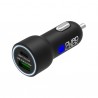 Chargeur allume-cigare double USB (A + C) Quad Lock