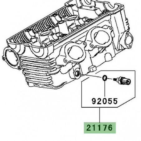 Sonde température d'eau Kawasaki 211761120 | Moto Shop 35