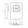 Chargeur - Batterie externe Quad Lock MAG | Réf. QMA-BPK-5000