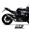 Silencieux SC Project SC1-R "décata" Carbone Kawasaki Ninja ZX-10R (2016-2020) | Réf. K22A-DET91C