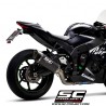 Silencieux SC Project SC1-R "décata" Carbone Kawasaki Ninja ZX-10R (2016-2020)