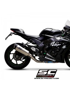 Silencieux SC Project SC1-R "décata" Titane Kawasaki Ninja ZX-10R (2016-2020) | Réf. K22A-DET91T