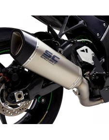 Silencieux SC Project SC1-R "décata" Titane Kawasaki Ninja ZX-10R (2016-2020) | Réf. K22A-DET91T