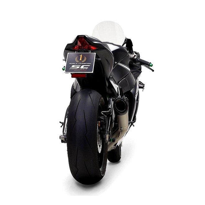 Silencieux SC Project S1 "décata" Titane Kawasaki Ninja ZX-10R (2016-2020) | Réf. K22A-DET41T