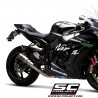 Silencieux SC Project CR-T "décata" Titane Kawasaki Ninja ZX-10R (2016-2020) | Réf. K22A-DET36T