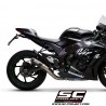 Silencieux SC Project CR-T "décata" Carbone Kawasaki Ninja ZX-10R (2016-2020) | Réf. K22A-DET36C