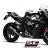 Silencieux SC Project CR-T "décata" Carbone Kawasaki Ninja ZX-10R (2016-2020) | Réf. K22A-DET36C