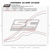 Silencieux SC Project GP70-R "décata" Titane Kawasaki Ninja ZX-10R (2016-2020) | Réf. K22A-DET70T