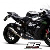 Silencieux SC Project GP70-R "décata" Titane Kawasaki Ninja ZX-10R (2016-2020) | Réf. K22A-DET70T