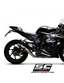 Silencieux SC Project GP70-R "décata" Carbone Kawasaki Ninja ZX-10R (2016-2020) | Réf. K22A-DET70C