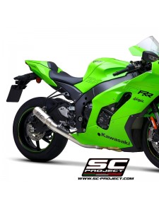 Silencieux SC Project CR-T "décata" Titane Kawasaki Ninja ZX-10R (2021-2024) | Réf. K38A-DET36T