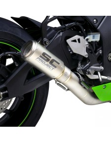 Silencieux SC Project CR-T "décata" Titane Kawasaki Ninja ZX-10R (2021-2024) | Réf. K38A-DET36T