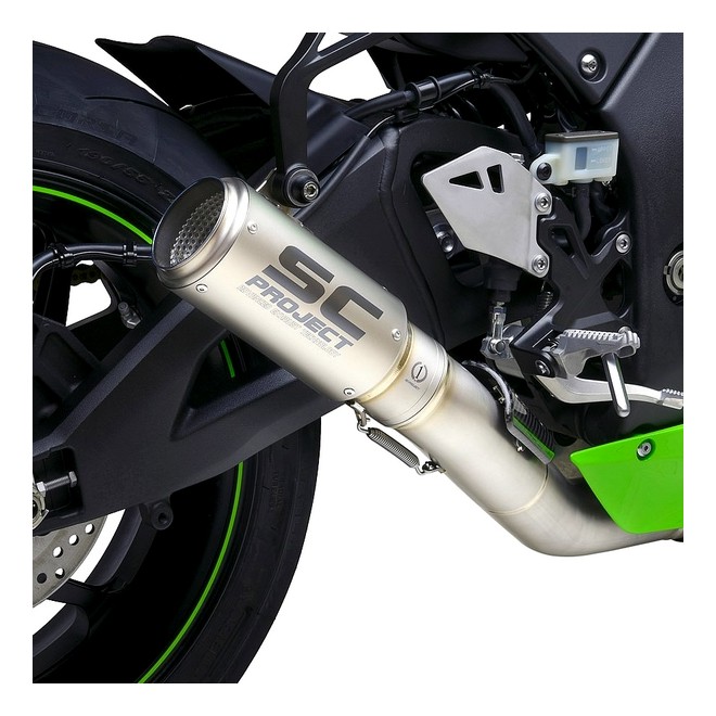 Silencieux SC Project CR-T "décata" Titane Kawasaki Ninja ZX-10R (2021-2024) | Réf. K38A-DET36T
