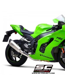 Silencieux SC Project SC1-R "décata" Titane Kawasaki Ninja ZX-10R (2021-2024) | Réf. K38A-DET91T