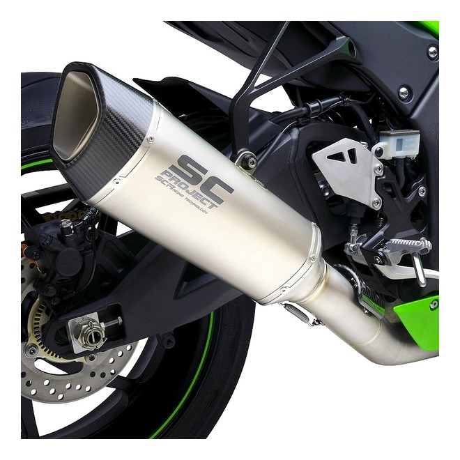 Silencieux SC Project SC1-R "décata" Titane Kawasaki Ninja ZX-10R (2021-2024) | Réf. K38A-DET91T