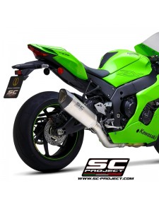 Silencieux SC Project SC1-R "décata" Titane Kawasaki Ninja ZX-10R (2021-2024) | Réf. K38A-DET91T