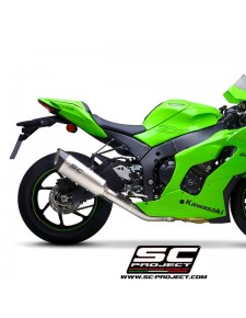 Silencieux SC Project SC1-R "décata" Titane Kawasaki Ninja ZX-10R (2021-2024) | Réf. K38A-DET91T