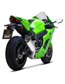 Silencieux SC Project SC1-R "décata" Titane Kawasaki Ninja ZX-10R (2021-2024) | Réf. K38A-DET91T