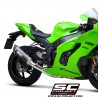 Silencieux SC Project SC1-R "décata" Carbone Kawasaki Ninja ZX-10R (2021-2024) | Réf. K38A-DET91C