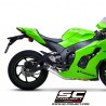 Silencieux SC Project S1 "décata" Titane Kawasaki Ninja ZX-10R (2021-2024) | Réf. K38A-DET41T