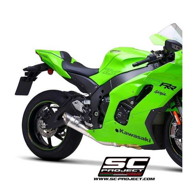Silencieux SC Project S1 "décata" Titane Kawasaki Ninja ZX-10R (2021-2024) | Réf. K38A-DET41T