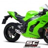 Silencieux SC Project S1 "décata" Titane Kawasaki Ninja ZX-10R (2021-2024) | Réf. K38A-DET41T