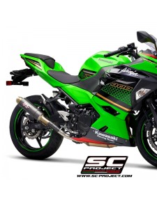 Silencieux SC Project GP-M2 Carbone Kawasaki Ninja 400 (2018-2020) | Réf. K31B-18C