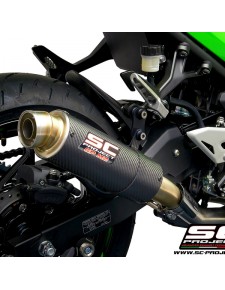 Silencieux SC Project GP-M2 Carbone Kawasaki Ninja 400 (2018-2020) | Réf. K31B-18C