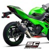 Ligne complète SC Project SC1-M Carbone Kawasaki Ninja 400 (2018-2020)