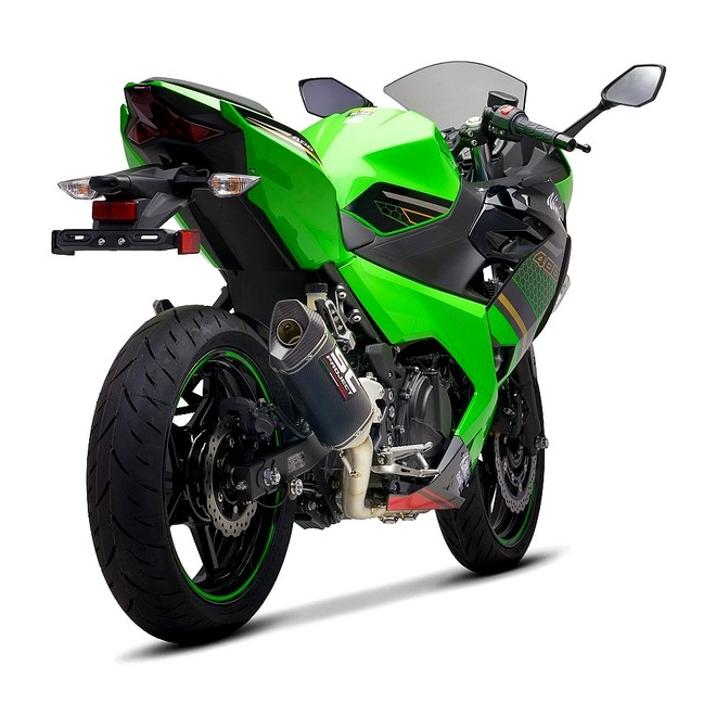 Ligne complète SC Project SC1-M Carbone Kawasaki Ninja 400 (2018-2020) | Réf. K31B-C115C