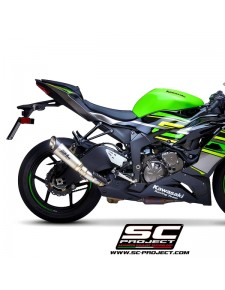 Silencieux SC Project S1 Titane Kawasaki Ninja ZX-6R (2019-2021) | Réf. K35A-T41T
