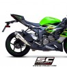 Silencieux SC Project S1 Titane Kawasaki Ninja ZX-6R (2019-2021) | Réf. K35A-T41T