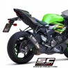 Silencieux SC Project CR-T Carbone Kawasaki Ninja ZX-6R (2019-2021)