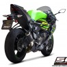 Silencieux SC Project CR-T Carbone Kawasaki Ninja ZX-6R (2019-2021) | Réf. K35A-T36C