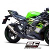 Silencieux SC Project GP70-R Titane Kawasaki Ninja ZX-6R (2019-2021) | Réf. K35A-T70T