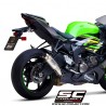 Silencieux SC Project GP70-R Titane Kawasaki Ninja ZX-6R (2019-2021)