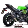 Tube "décata" SC Project Titane Kawasaki Ninja ZX-6R (2019-2021) | Réf. K35A-RC-FT