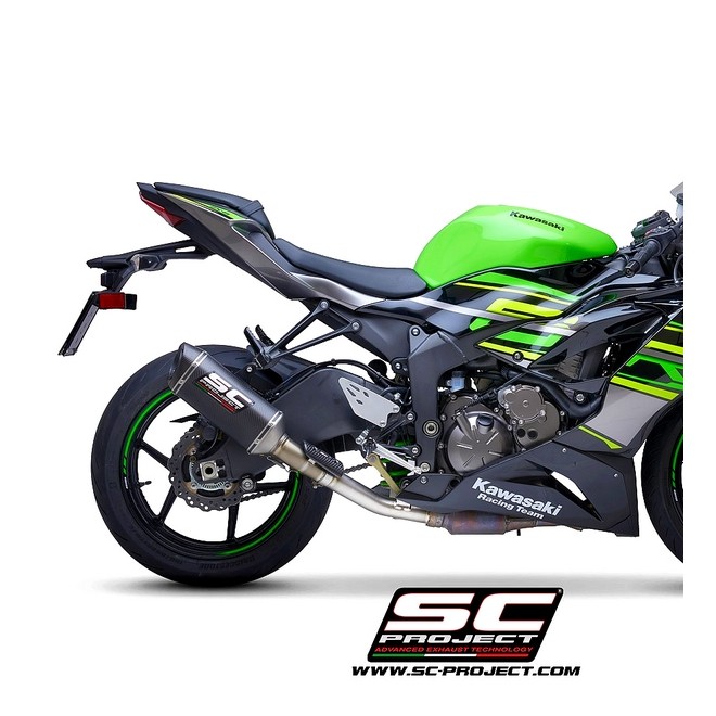 Tube "décata" SC Project Titane Kawasaki Ninja ZX-6R (2019-2021) | Réf. K35A-RC-FT