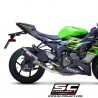 Tube "décata" SC Project Titane Kawasaki Ninja ZX-6R (2019-2021) | Réf. K35A-RC-FT
