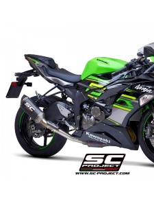 Tube "décata" SC Project Titane Kawasaki Ninja ZX-6R (2019-2021) | Réf. K35A-RC-FT