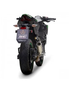 Silencieux SC Project CR-T Titane Kawasaki Z400 (2018-2020) | Réf. K31A-38T