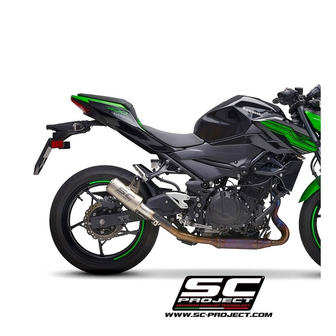 Silencieux SC Project CR-T Titane Kawasaki Z400 (2018-2020) | Réf. K31A-38T