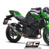 Silencieux SC Project GP-M2 Carbone Kawasaki Z400 (2018-2020) | Réf. K31A-18C