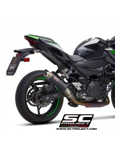 Silencieux SC Project GP-M2 Carbone Kawasaki Z400 (2018-2020) | Réf. K31A-18C