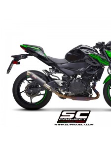 Silencieux SC Project GP-M2 Carbone Kawasaki Z400 (2018-2020) | Réf. K31A-18C