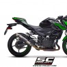 Silencieux SC Project GP-M2 Carbone Kawasaki Z400 (2018-2020) | Réf. K31A-18C