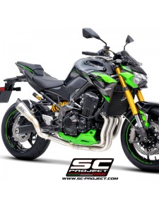 Collecteur Racing SC Project 4-2-1 Inox Kawasaki Z900 (2021-2024) | Réf. K34B-SS-FS