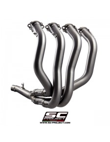 Collecteur Racing SC Project 4-2-1 Inox Kawasaki Z900 A2 (2018-2020) | Réf. K25A2A-SS-FS