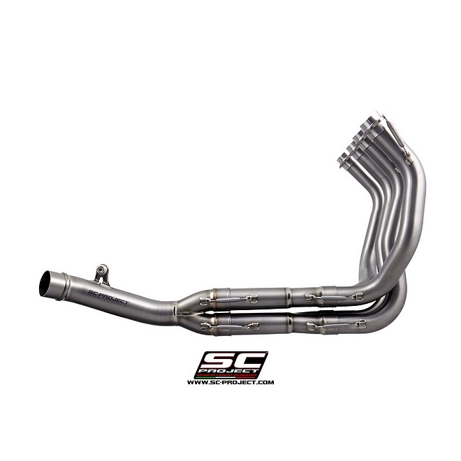 Collecteur Racing SC Project 4-2-1 Inox Kawasaki Z900 A2 (2021-2024) | Réf. K25A2B-SS-FS