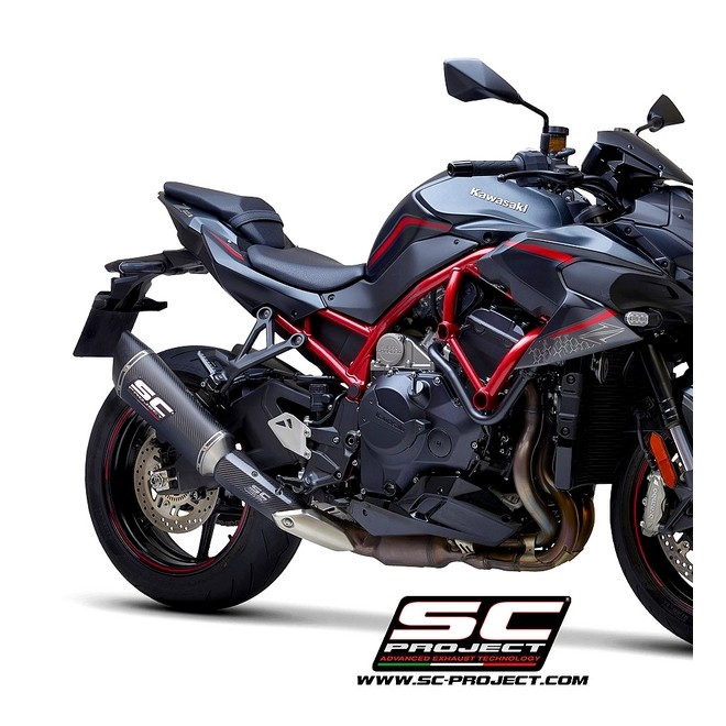 Silencieux SC Project SC1-R Carbone Kawasaki Z H2 (2020-2024) | Réf. K36A-91C